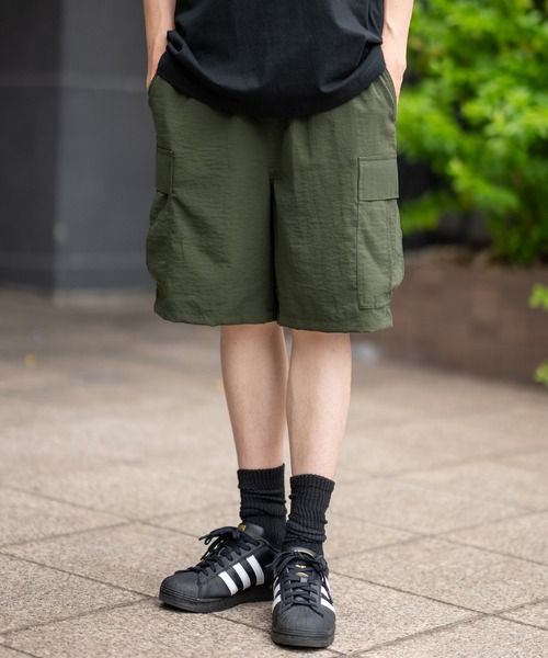 En serio TOKYO ハーフパンツ カーゴパンツ 「SIDEWAYSTANCE」ポリ