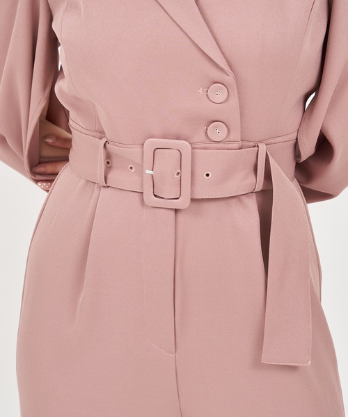 「ROYAL PARTY」 オールインワン FREE ブラック レディース_画像9