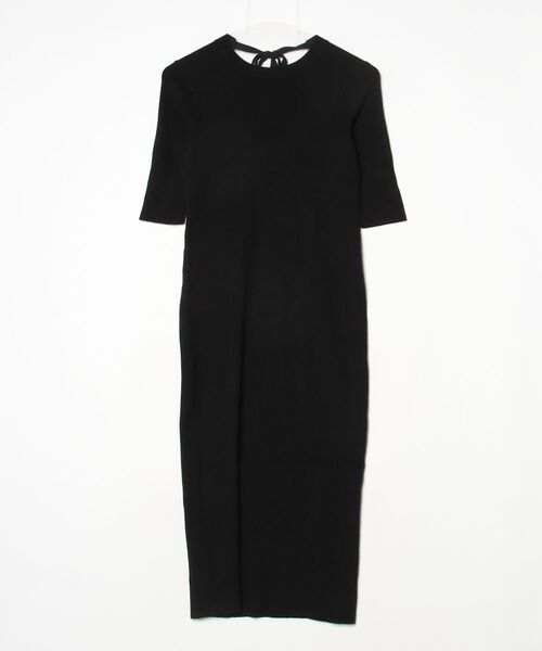 フレイアイディ ワンピース FRAY I.D（フレイ・アイディー） ニットワンピース FREE ブラック