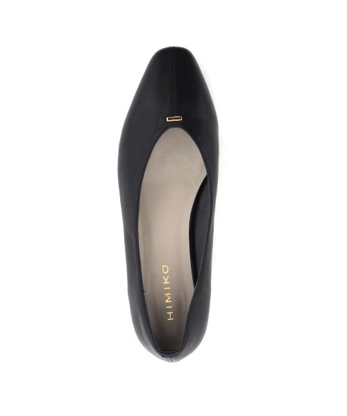 「HIMIKO」 フラットパンプス 22.5cm ブラック レディース_画像2