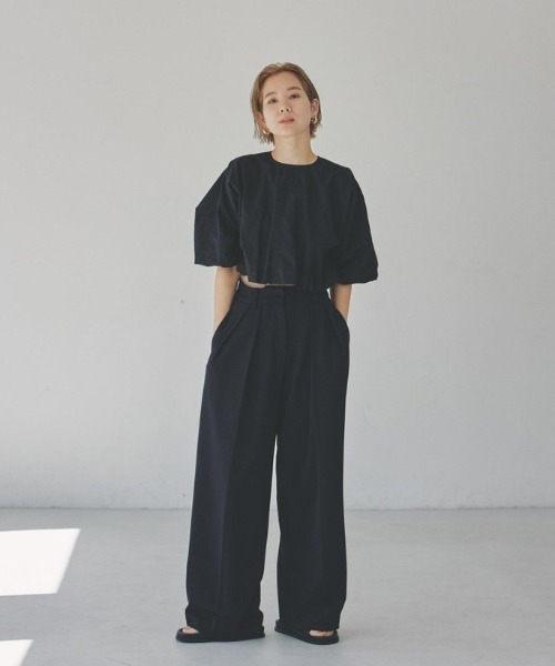 レオナールスポーツ スラックスパンツ ジップフライ ストレッチ グレー  