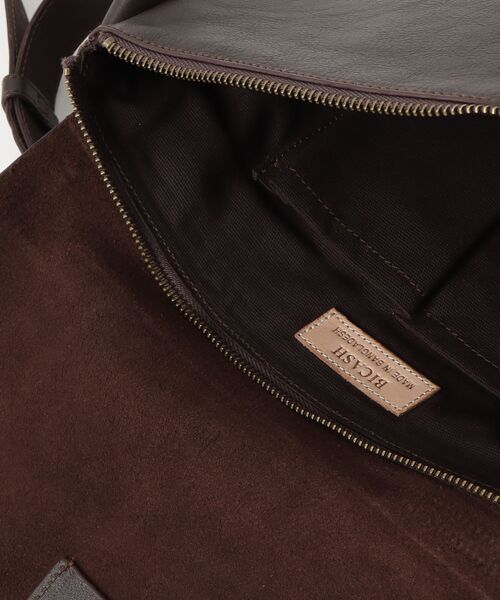 BICASH（ビカーシ） ショルダーバッグ プレーンレザーショルダーバッグ