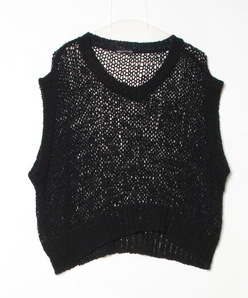 LAD MUSICIAN ブラック 44 LAD MUSICIAN（ラッドミュージシャン） ノースリーブニット 44