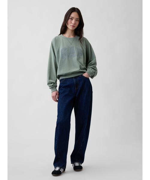 GAP（ギャップ） トレーナー スウェット フレンチテリー ラグラン GAP
