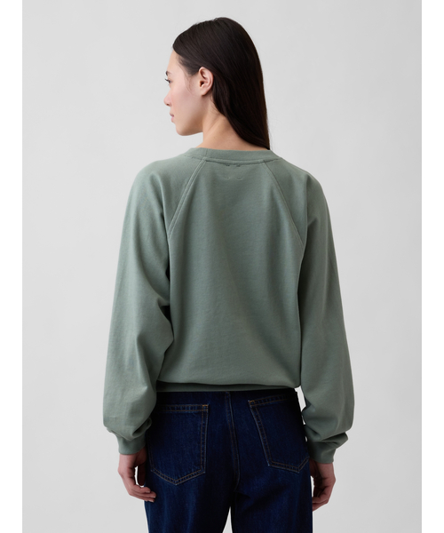 GAP（ギャップ） トレーナー スウェット フレンチテリー ラグラン GAP