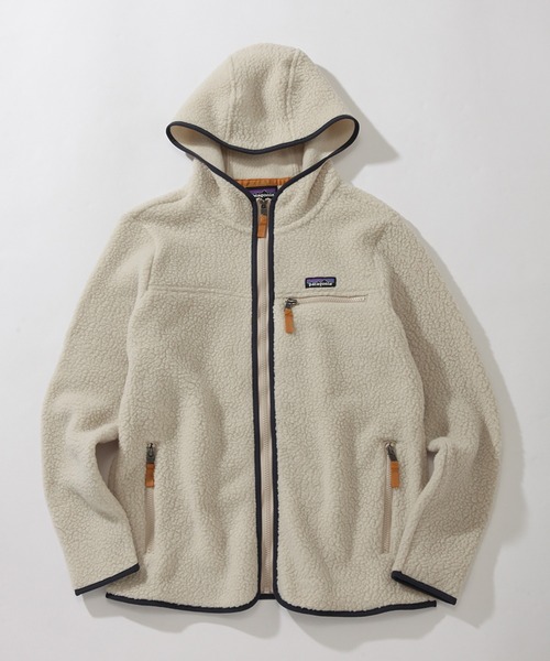 patagonia（パタゴニア） ジップアップパーカー S ホワイト レディース