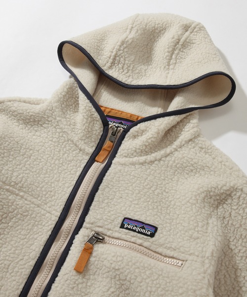 patagonia（パタゴニア） ジップアップパーカー S ホワイト レディース