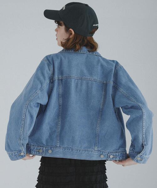 yori スカラップデニムショートジャケット　デニムジャケット　Gジャン URBAN RESEARCH Sonny Label デニムジャケット gジャン