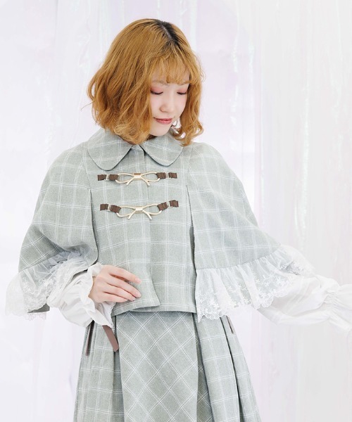 axes femme POETIQUE ジャケット テーラードジャケット リボンビット