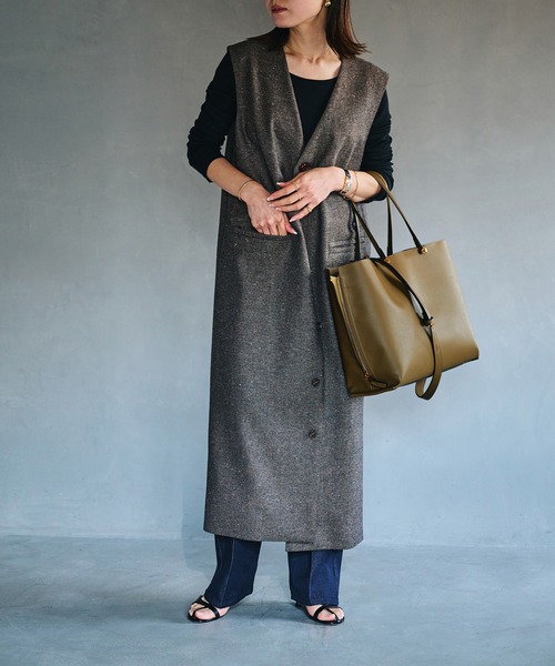 「E'POR」 トートバッグ FREE ベージュ系その他 レディース_画像6