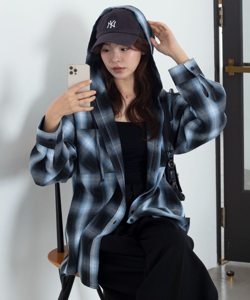 WEGO（ウィゴー） ブラウス シャツ WEGO/「26年春新作」フードチェック