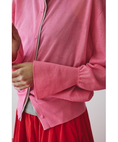 HeRIN.CYE カーディガン Double end cardigan ダブルエンド
