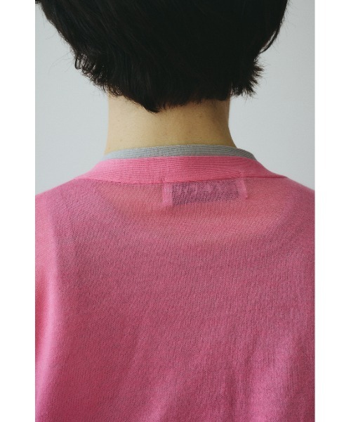 HeRIN.CYE カーディガン Double end cardigan ダブルエンド