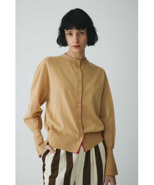 HeRIN.CYE カーディガン Double end cardigan ダブルエンド