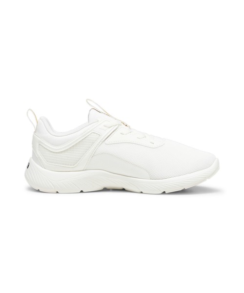 「PUMA」 ローカットスニーカー 23.5cm ブラック×ゴールド レディース_画像7