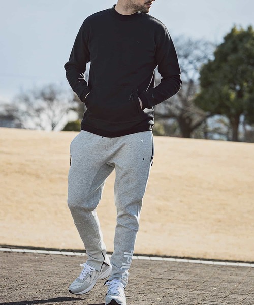 「1PIU1UGUALE3 RELAX 」 イージーパンツ L ブラック メンズ_画像6