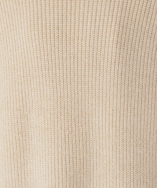 「studio CLIP」 ニットワンピース FREE ライトベージュ レディースの画像4