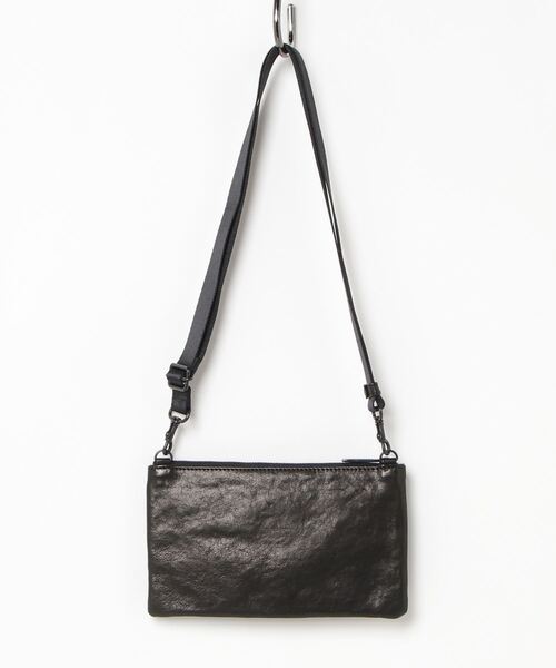 「PATRICK STEPHAN」 ショルダーバッグ FREE ブラック×ブラック メンズ_画像2