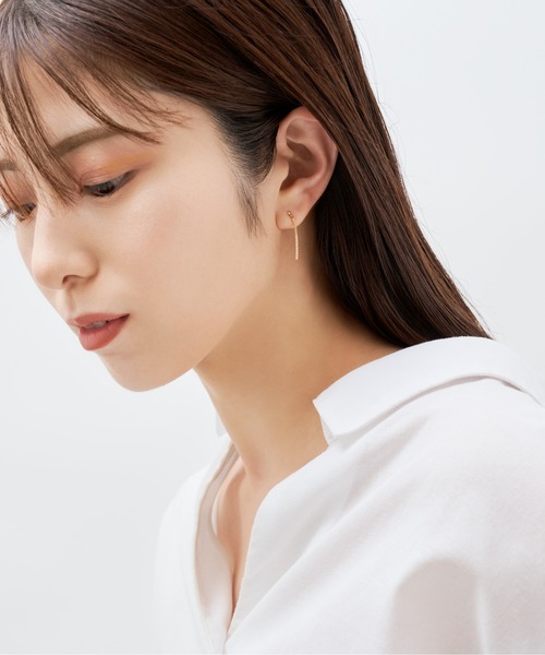 「Jewel closet by L&Co.」 ピアス（両耳用） FREE イエローゴールド レディース_画像6