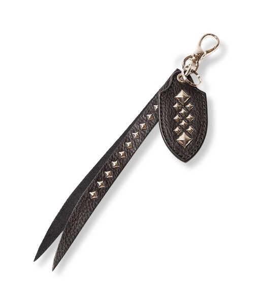CALEE（キャリー） キーケース STUDS LEATHERS SHORT KEY RING