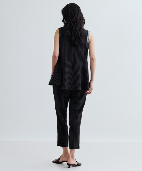 「GALLEST」 ベスト 40 キャメル レディース_画像6