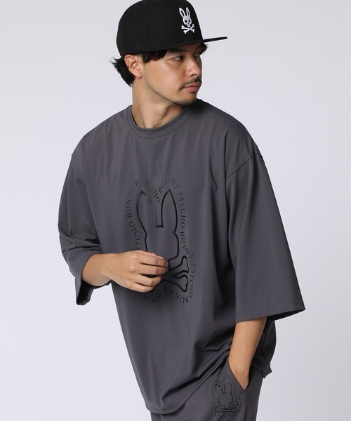 Psycho Bunny（サイコバニー） tシャツ 「限定店舗」タイポエンブレム