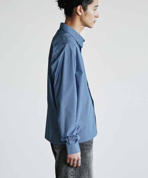 WYM LIDNM シャツ MICRO SPAN CROPPED SHIRT メンズ レディース