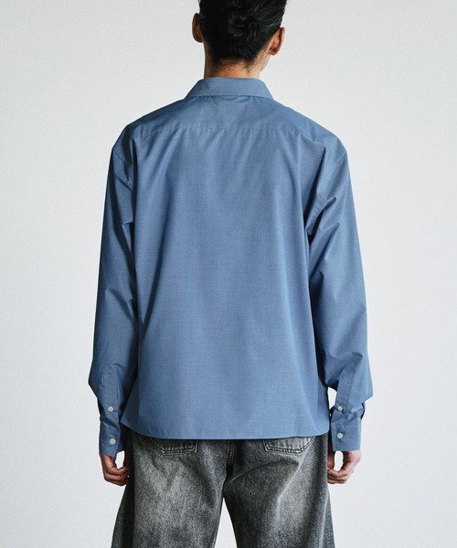 WYM LIDNM シャツ MICRO SPAN CROPPED SHIRT メンズ レディース