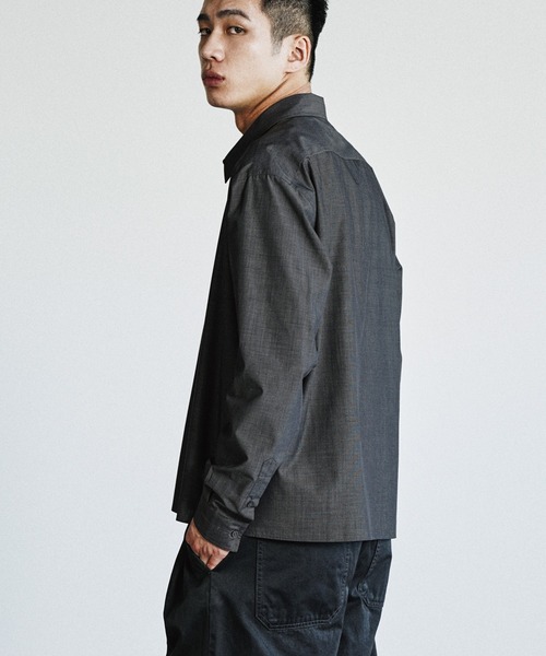 WYM LIDNM シャツ MICRO SPAN CROPPED SHIRT メンズ レディース