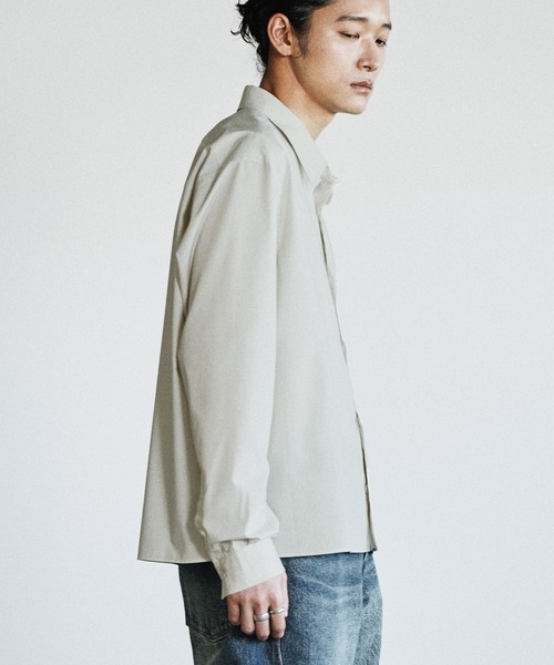 WYM LIDNM シャツ MICRO SPAN CROPPED SHIRT メンズ レディース