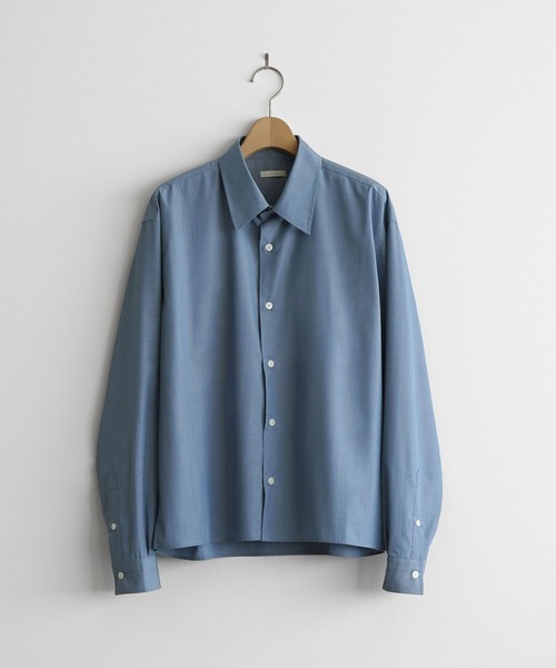 WYM LIDNM シャツ MICRO SPAN CROPPED SHIRT メンズ レディース