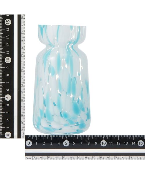 Francfranc（フランフラン） 花瓶 ドットパターン フラワーベース S