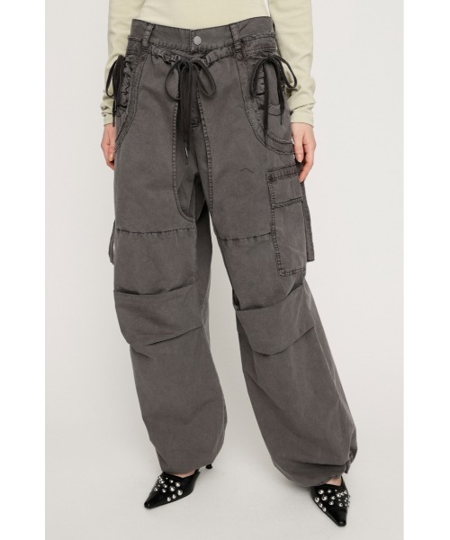 SLY　スライ　TUCK WIDE WOVEN パンツ SLY（スライ） スラックス パンツ TUCK WIDE WOVEN PT タックワイド