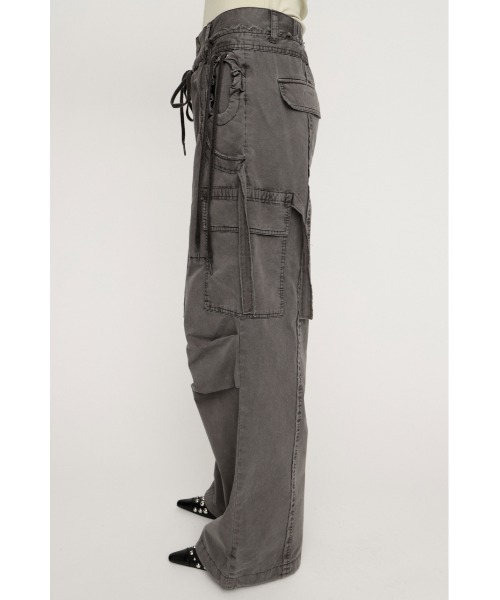 SLY（スライ） スラックス パンツ TUCK WIDE WOVEN PT タックワイド
