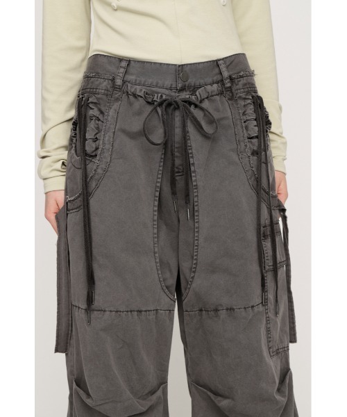 SLY（スライ） スラックス パンツ TUCK WIDE WOVEN PT タックワイド