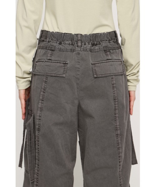 SLY（スライ） スラックス パンツ TUCK WIDE WOVEN PT タックワイド