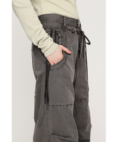 SLY（スライ） スラックス パンツ TUCK WIDE WOVEN PT タックワイド