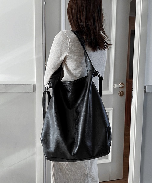 「JOHNNY WOLF」 2WAYバッグ FREE ダークグリーン メンズ_画像3