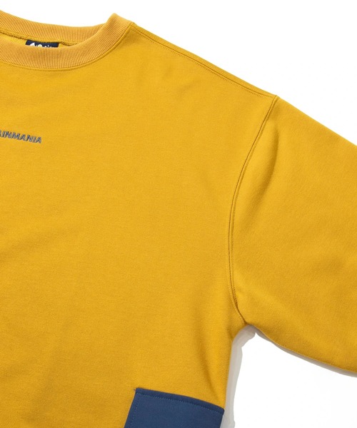 「go slow caravan」 「Mountain Mania」スウェットカットソー MEDIUM グリーン メンズ_画像6