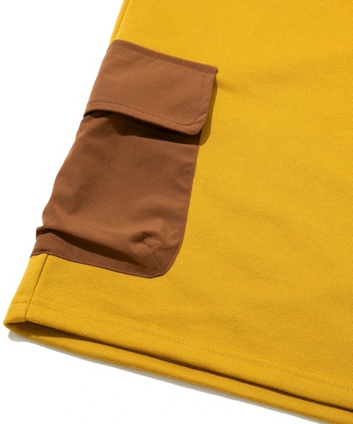 「go slow caravan」 「Mountain Mania」スウェットカットソー MEDIUM グリーン メンズ_画像9