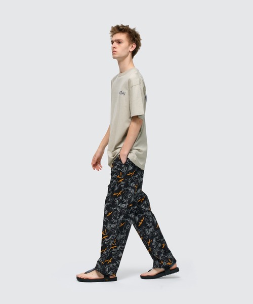 激レア　Les Mills 3/4パンツ M ホワイト×ブラック　新品・未使用 WILD THINGS（ワイルドシングス） パンツ エラスティックナイロン