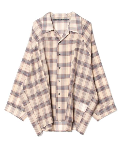 「my beautiful landlet」 長袖シャツ 1 パープル メンズ_画像3