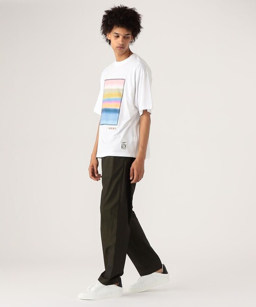 CABaN ストライプ 半袖 CABaN（キャバン） 半袖Tシャツ M ブラック系その他 メンズ : ZOZOTOWN