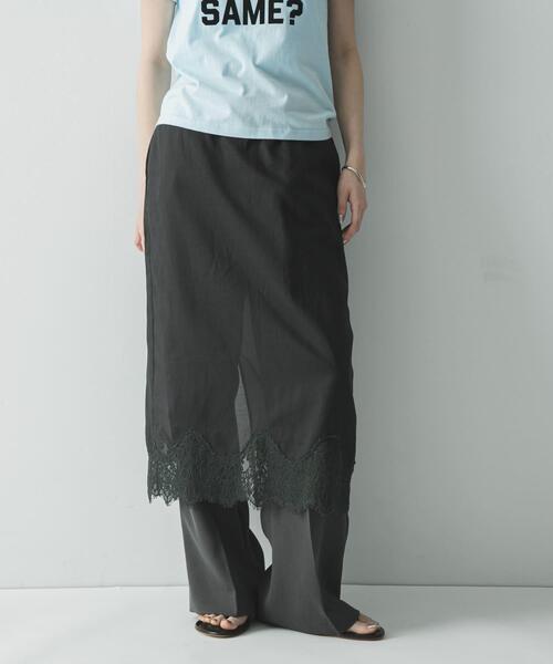 BANUROSA「AnR」レースパンツ＆スカート URBAN RESEARCH（アーバンリサーチ） スカート レースシアースカート