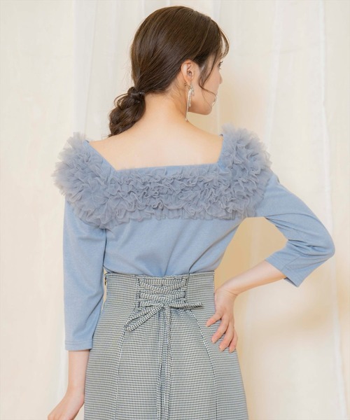 「WILLSELECTION」 長袖カットソー FREE ブラック レディース_画像4