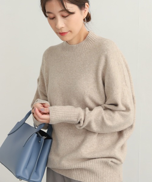 「URBAN RESEARCH DOORS」 長袖ニット MEDIUM ブルー レディース_画像4