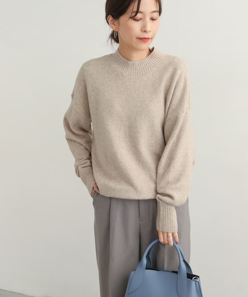 「URBAN RESEARCH DOORS」 長袖ニット MEDIUM ブルー レディース_画像6