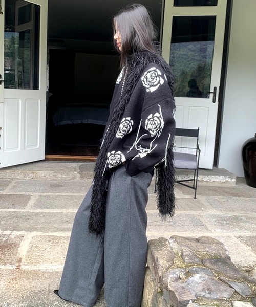 「LONSLAN」 パンツ S ブラック レディース_画像4