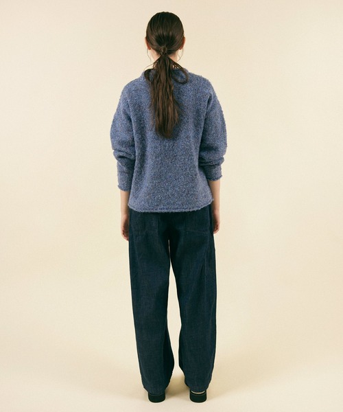 「RNA-N」 長袖ニット MEDIUM ブルー レディース_画像5