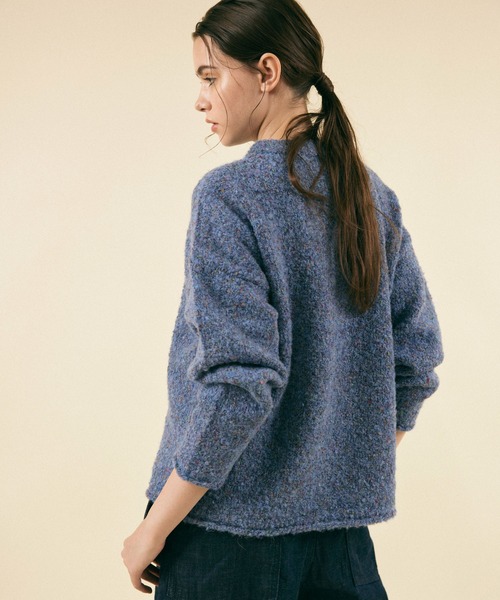 「RNA-N」 長袖ニット MEDIUM ブルー レディース_画像6